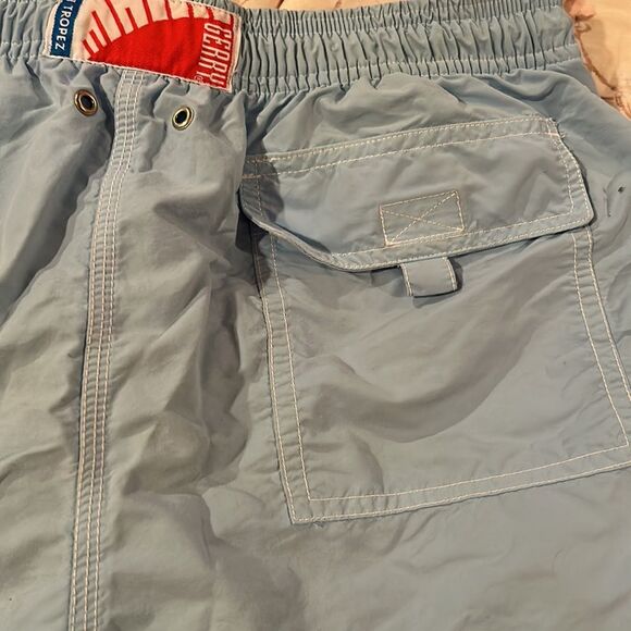 St . Tropez Gerry Swin Trunks Soft Light Blue Size L great condition - Picture 6 of 8